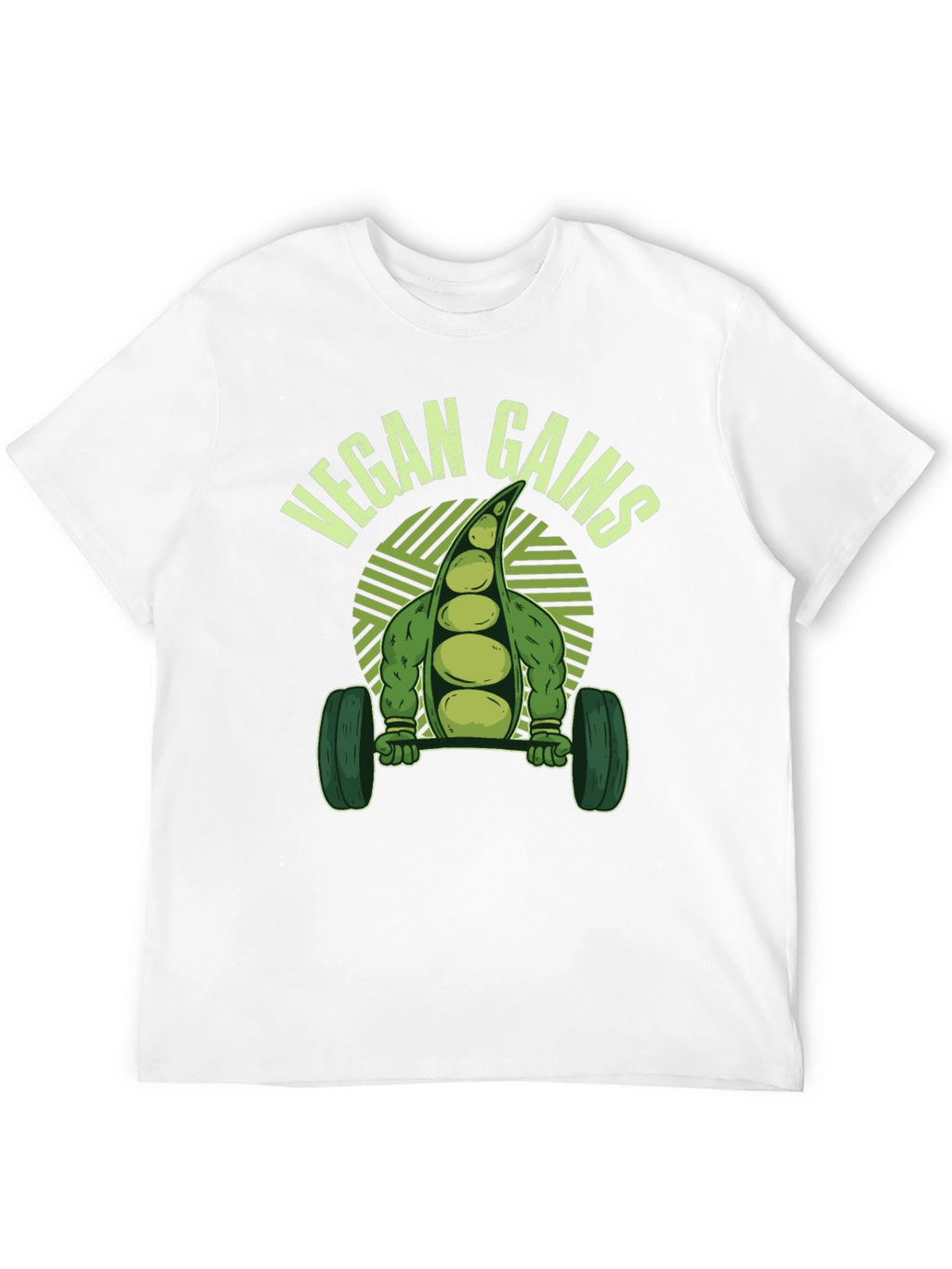 Vegan Gains T-Shirt - Fitness Apparel