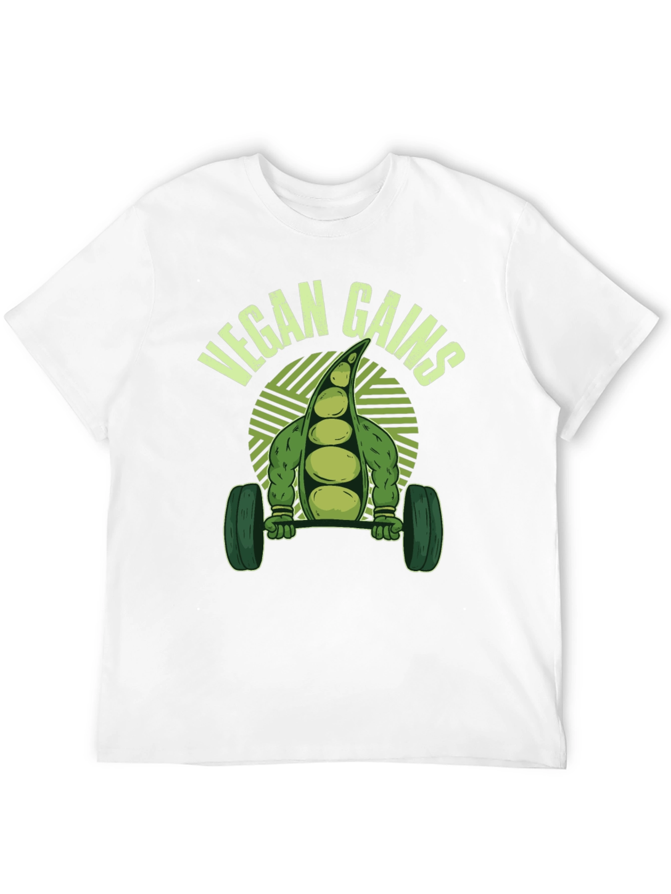 Vegan Gains T-Shirt - Fitness Apparel
