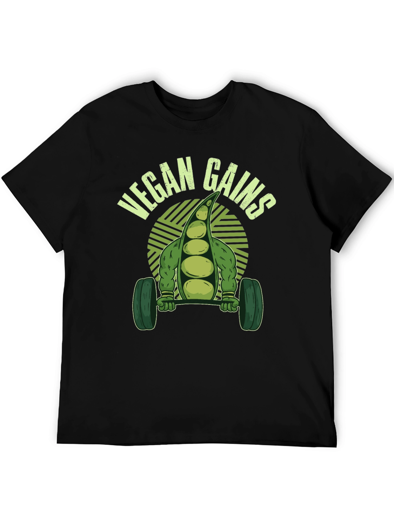 Vegan Gains T-Shirt - Fitness Apparel