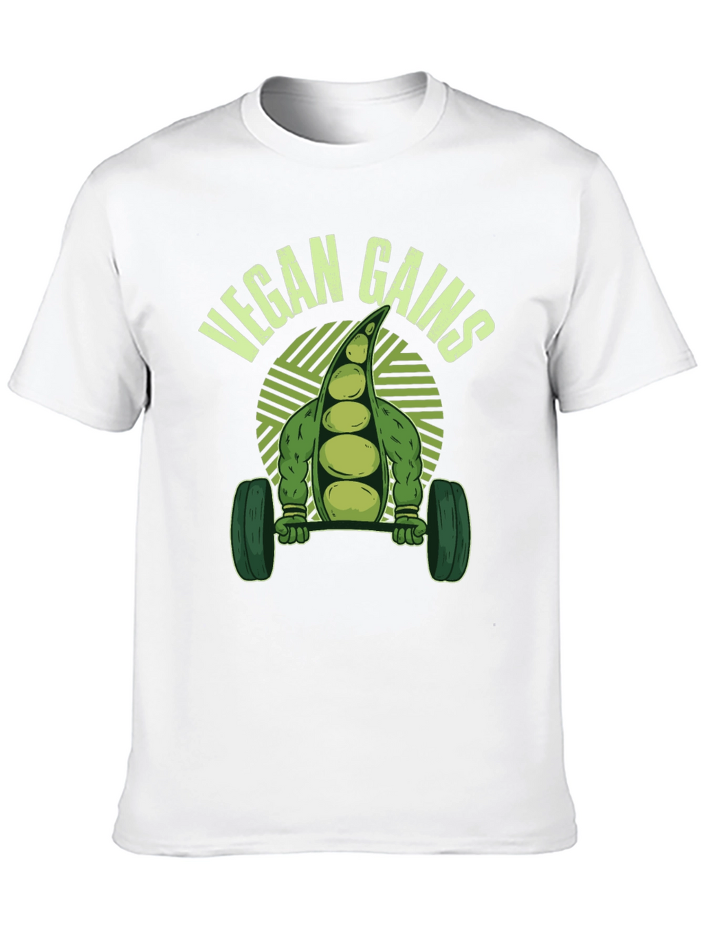Vegan Gains T-Shirt - Fitness Apparel