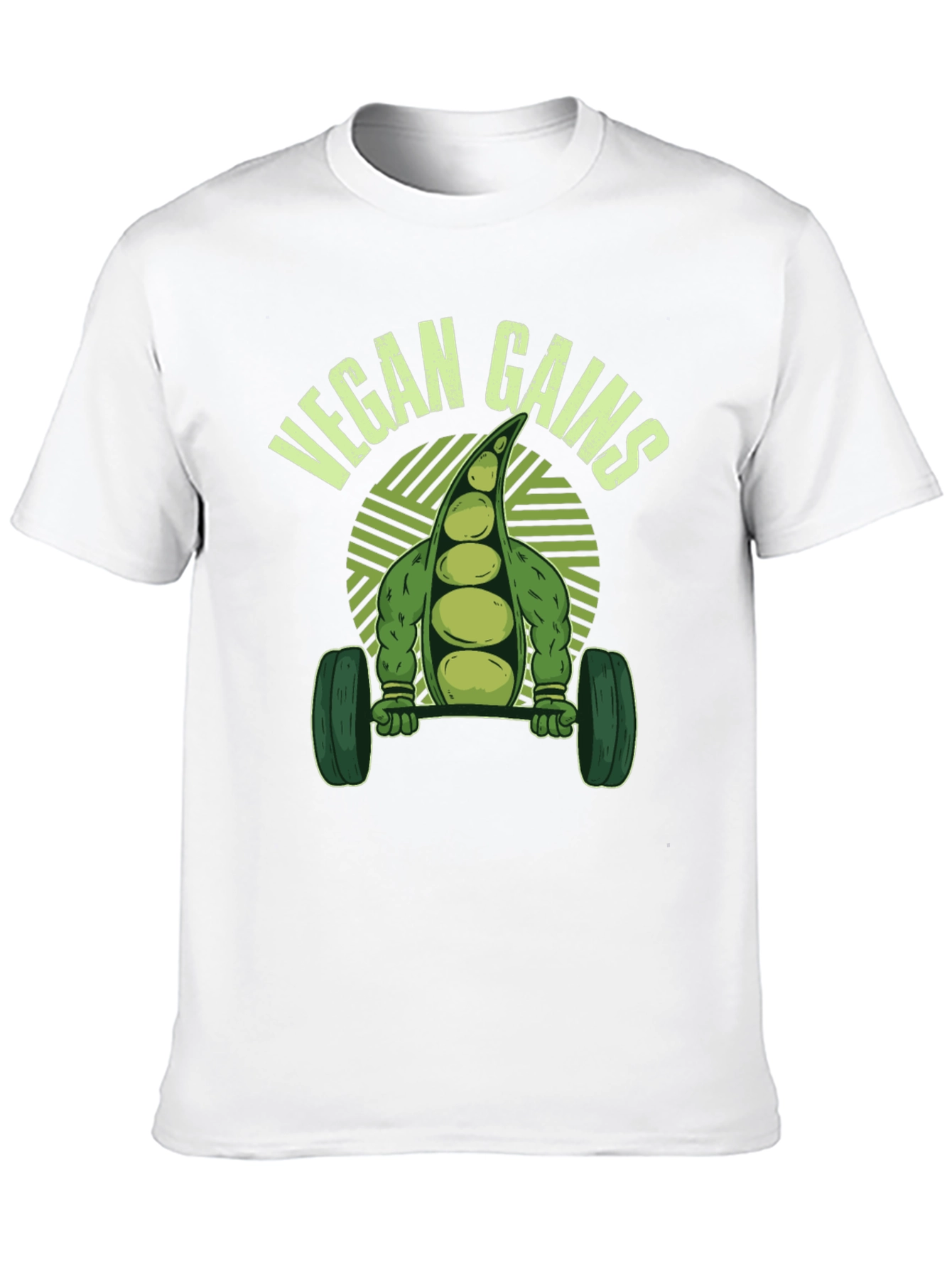 Vegan Gains T-Shirt - Fitness Apparel