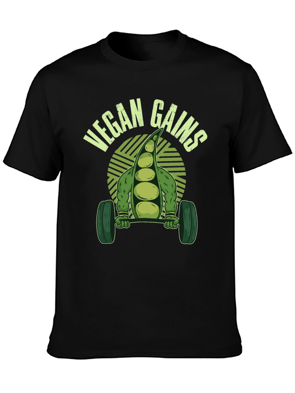 Vegan Gains T-Shirt - Fitness Apparel