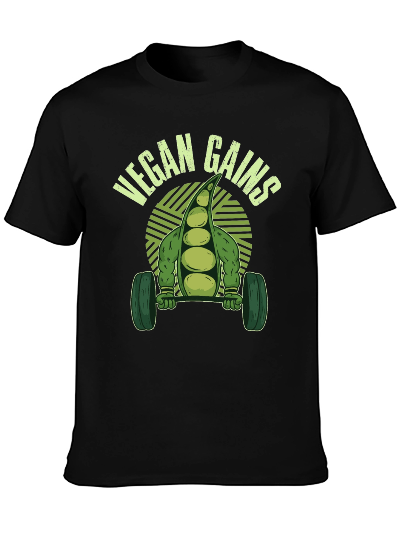 Vegan Gains T-Shirt - Fitness Apparel
