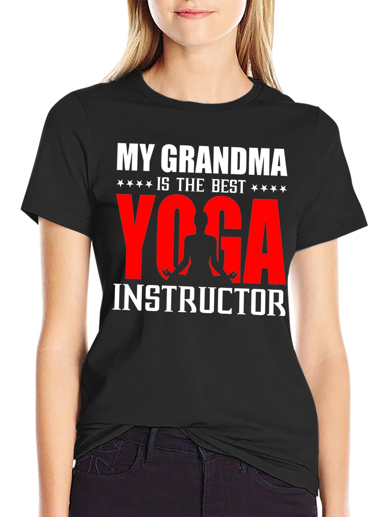 My Grandma is the Best Yoga Instructor T-Shirt