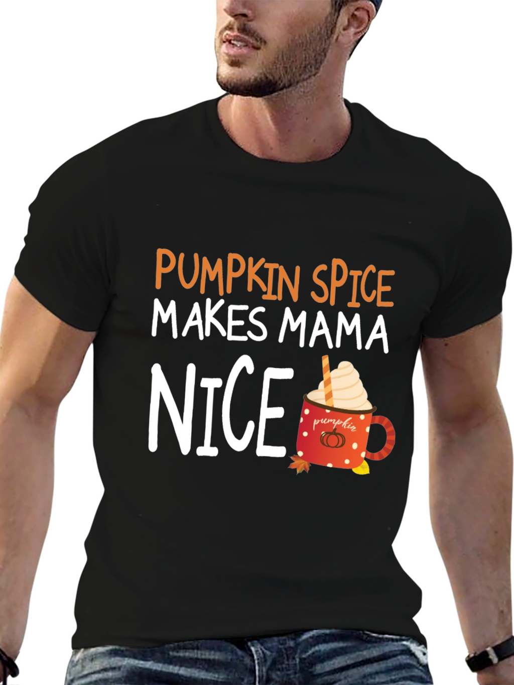 Pumpkin Spice Makes Mama Nice T-Shirt