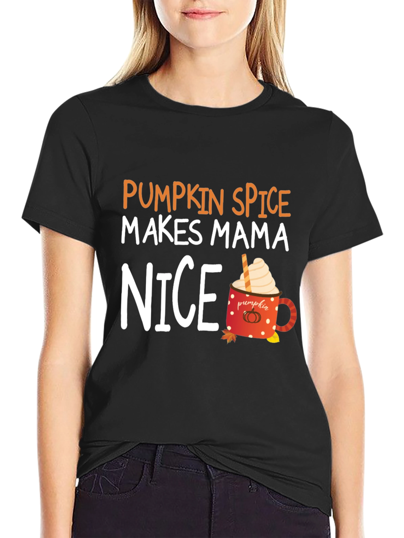 Pumpkin Spice Makes Mama Nice T-Shirt