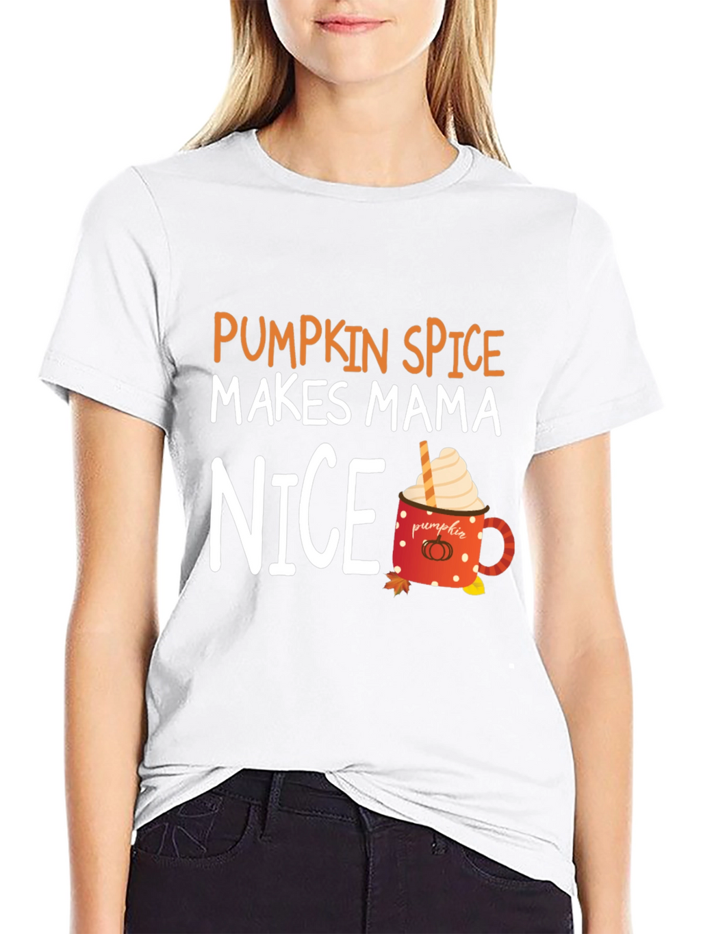 Pumpkin Spice Makes Mama Nice T-Shirt
