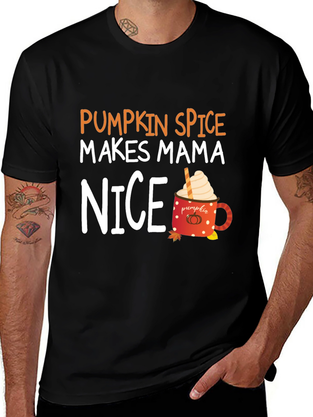 Pumpkin Spice Makes Mama Nice T-Shirt
