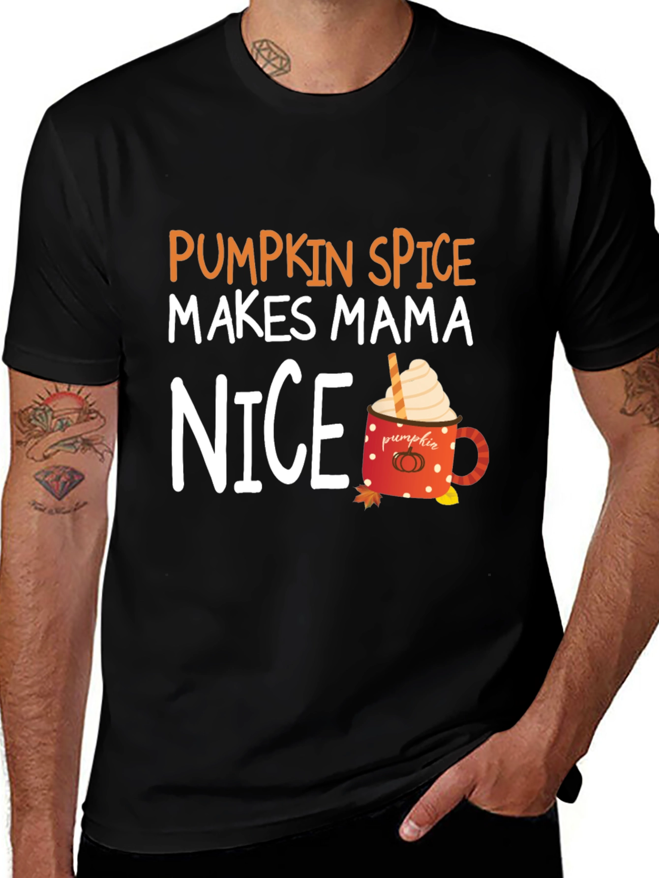 Pumpkin Spice Makes Mama Nice T-Shirt