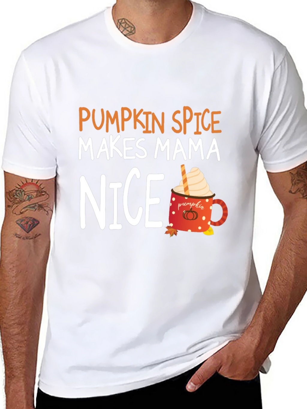 Pumpkin Spice Makes Mama Nice T-Shirt