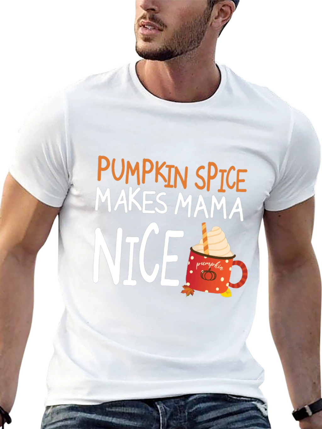 Pumpkin Spice Makes Mama Nice T-Shirt