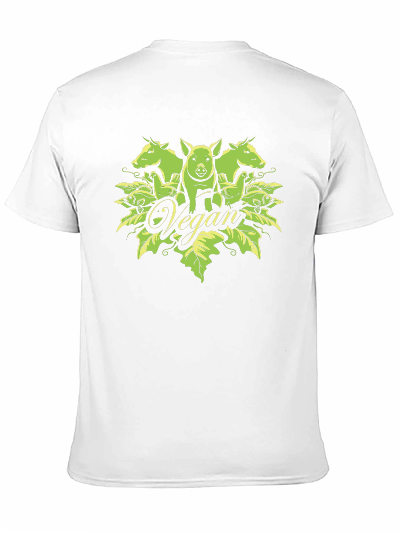 Vegan T-Shirt with Animal Design