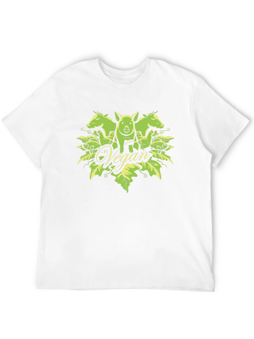 Vegan T-Shirt with Animal Design