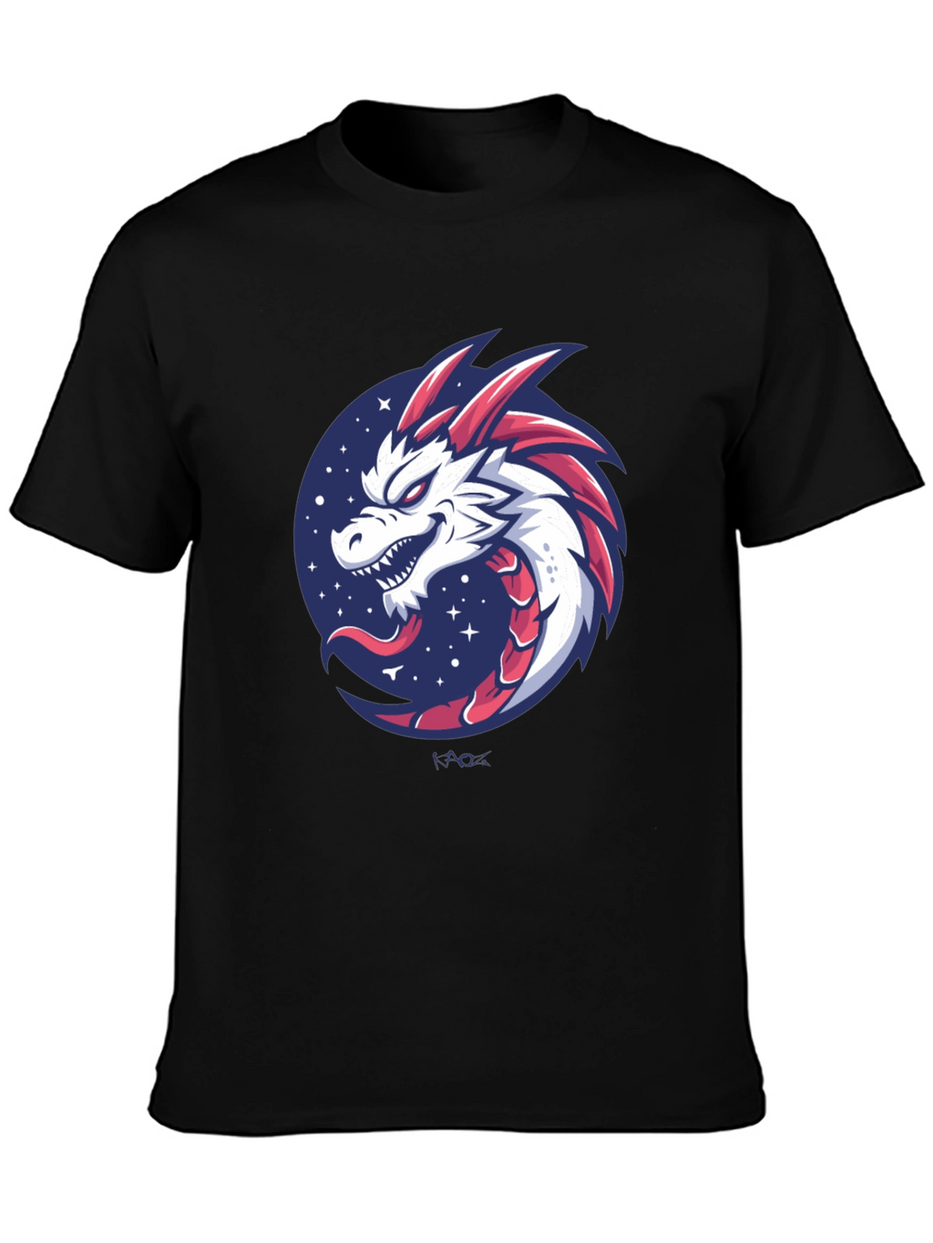 Dragon Graphic Black T-Shirt