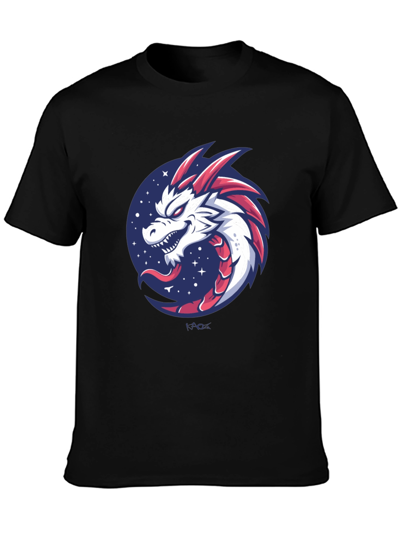 Dragon Graphic Black T-Shirt