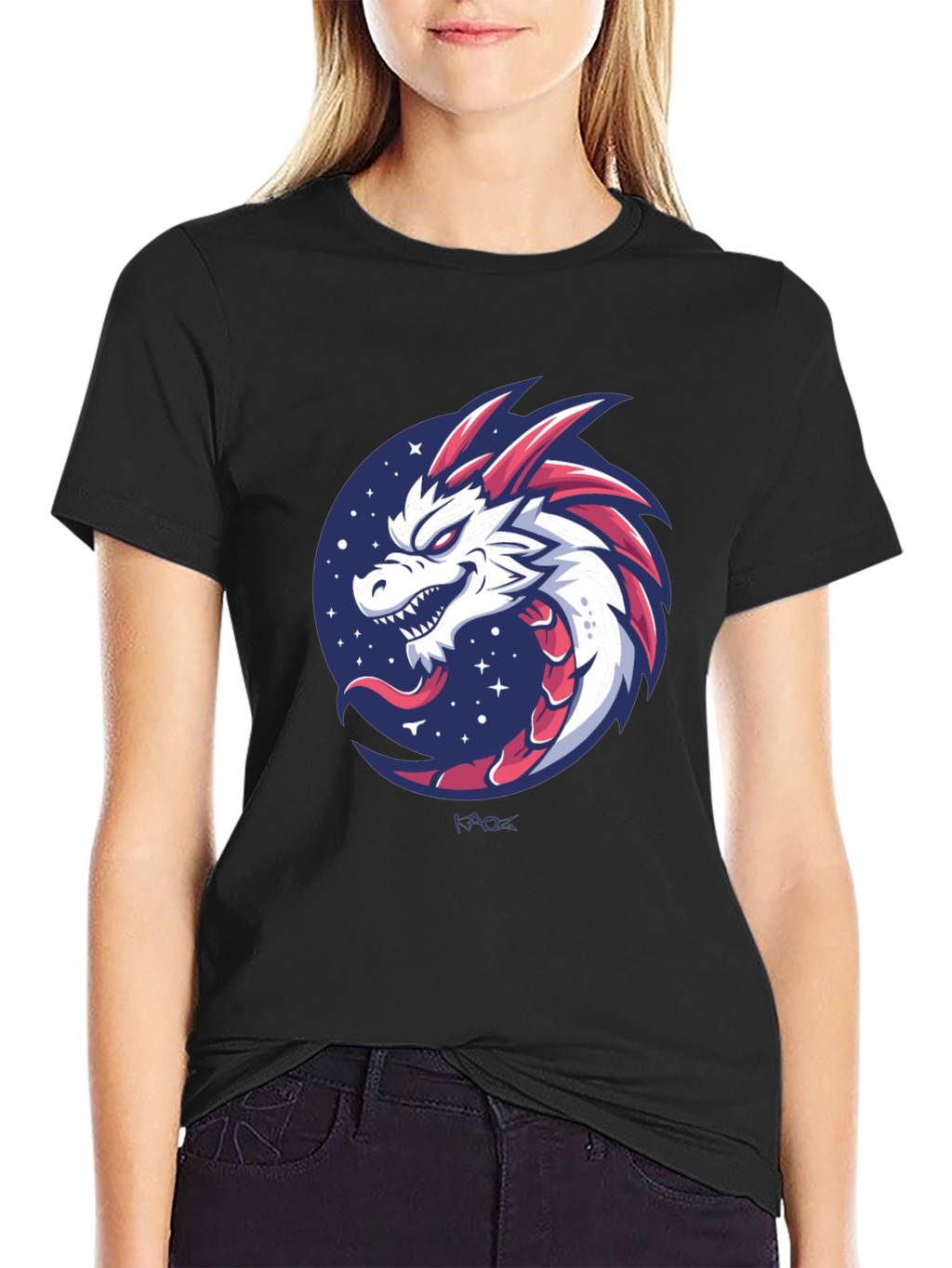 Dragon Graphic Black T-Shirt