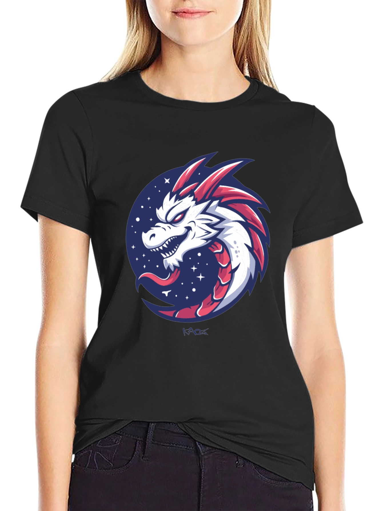 Dragon Graphic Black T-Shirt