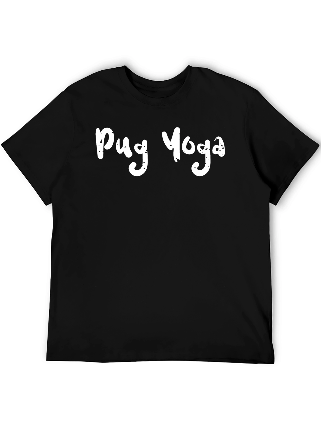 Pug Yoga Graphic Tee - Comfy Unisex T-Shirt