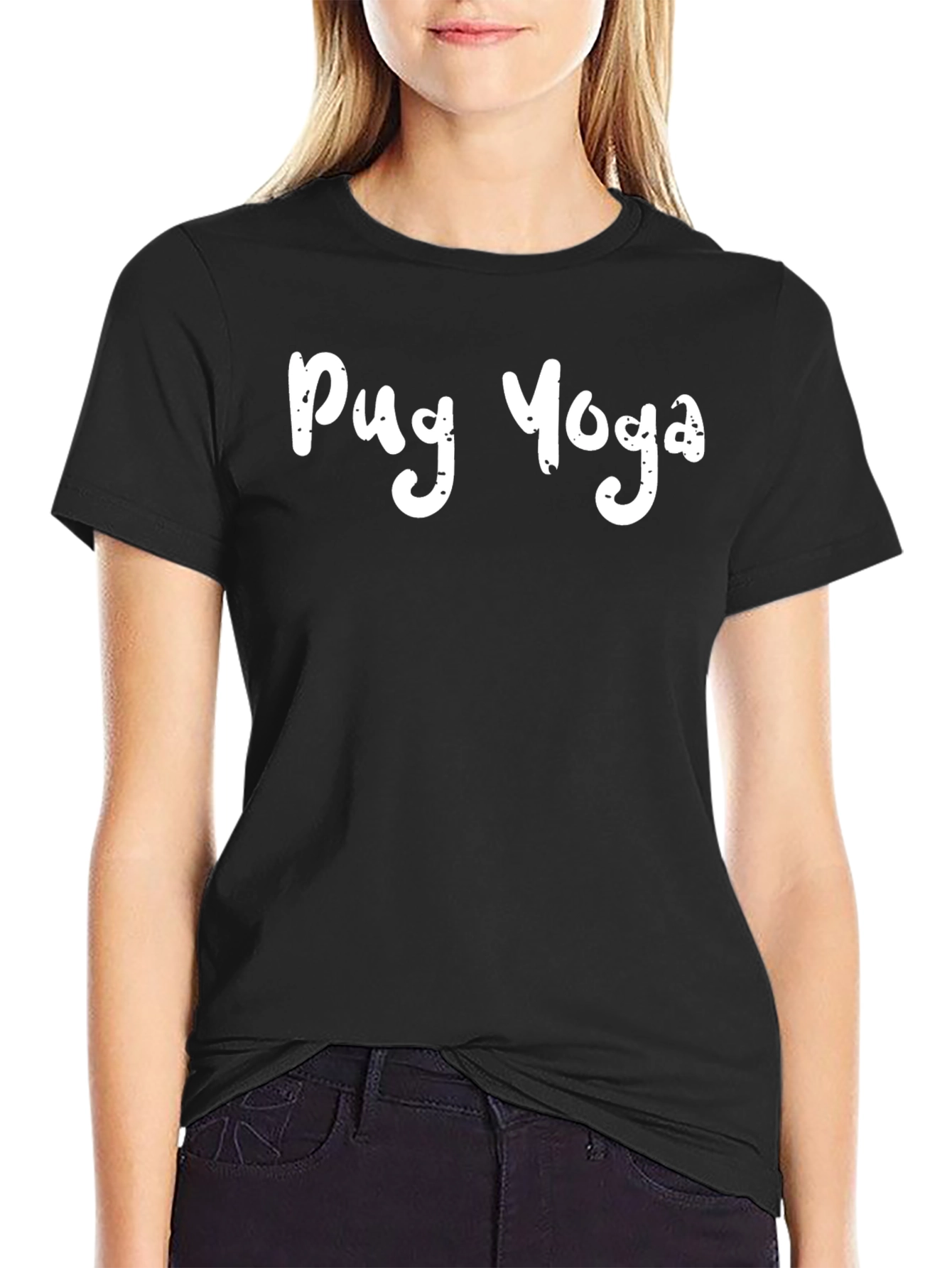 Pug Yoga Graphic Tee - Comfy Unisex T-Shirt