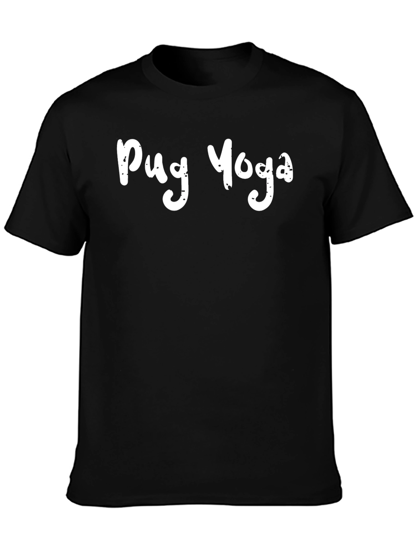 Pug Yoga Graphic Tee - Comfy Unisex T-Shirt