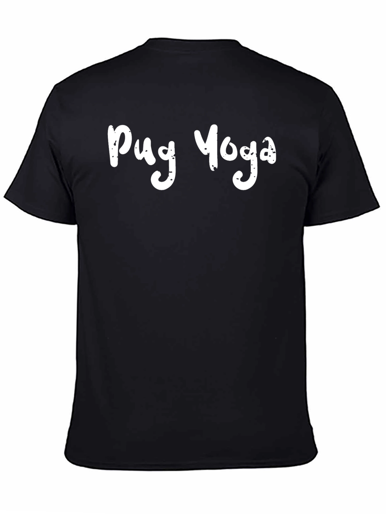 Pug Yoga Graphic Tee - Comfy Unisex T-Shirt