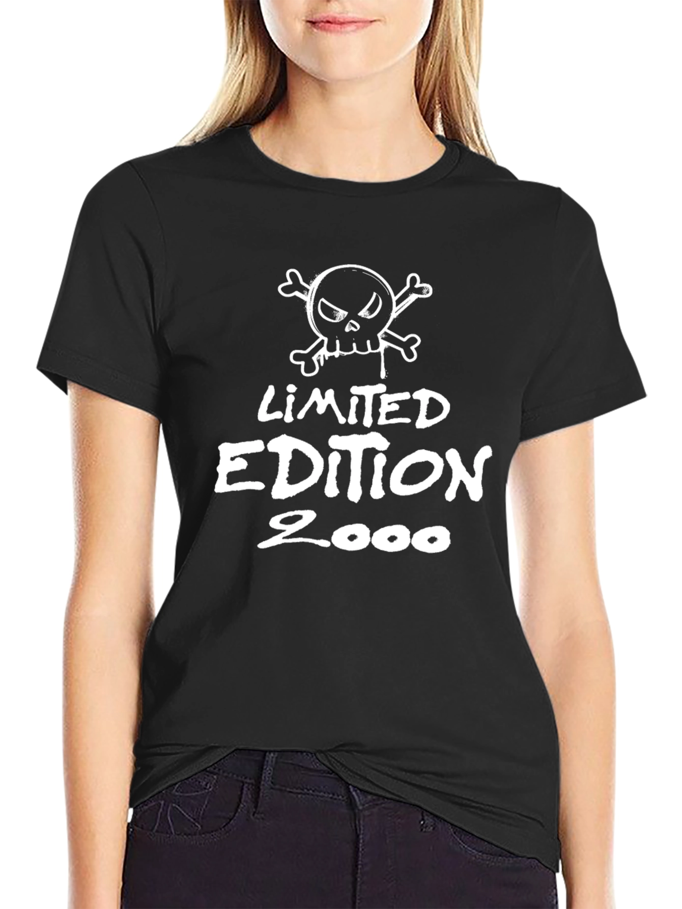 Limited Edition 2000 Black T-Shirt Skull