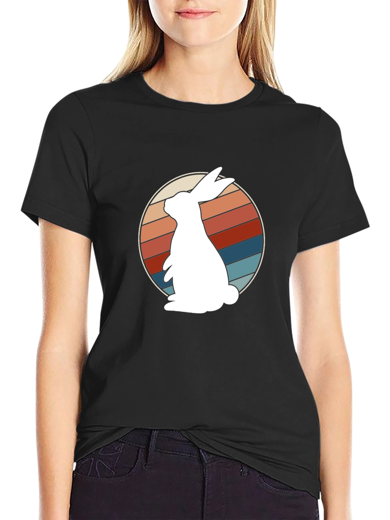 Retro Rabbit Graphic Tee