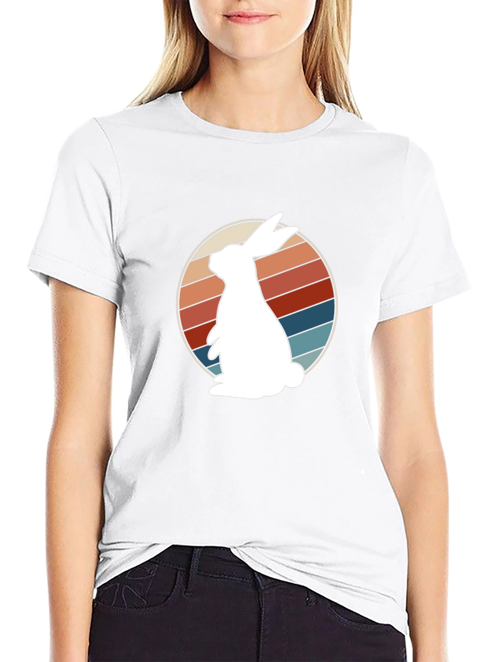 Retro Rabbit Graphic Tee