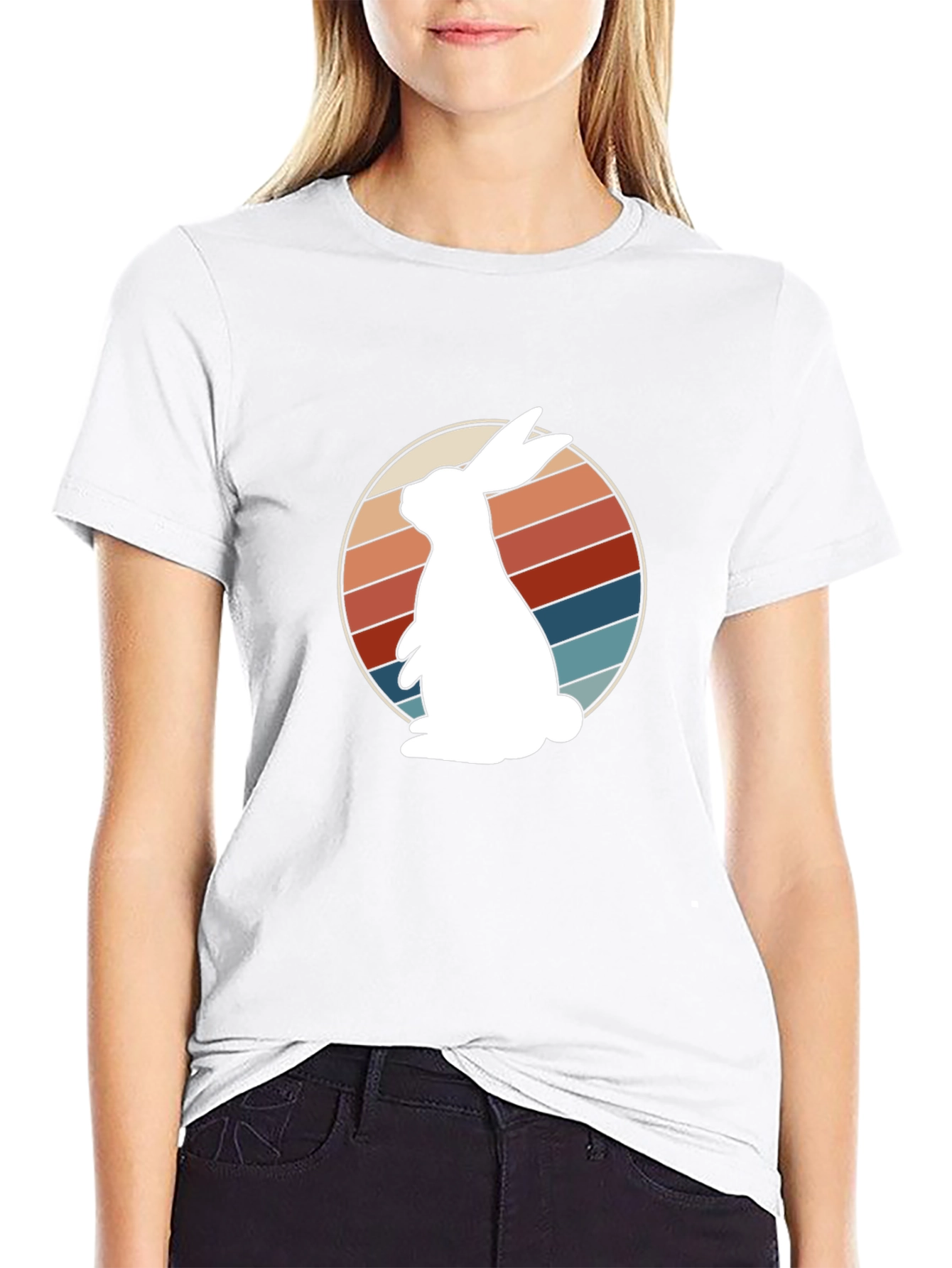 Retro Rabbit Graphic Tee