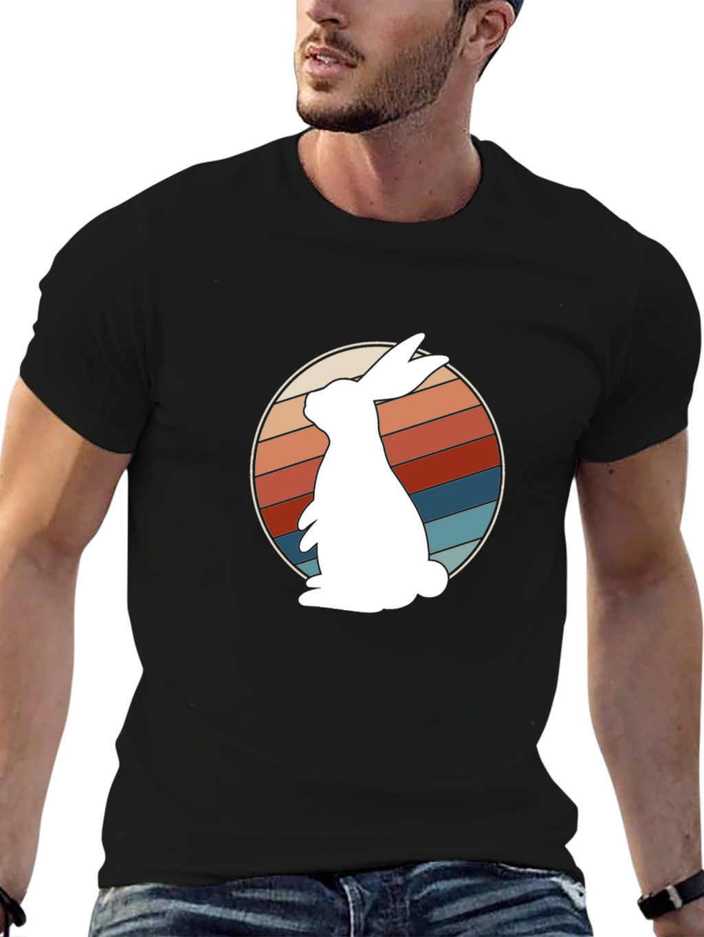 Retro Rabbit Graphic Tee