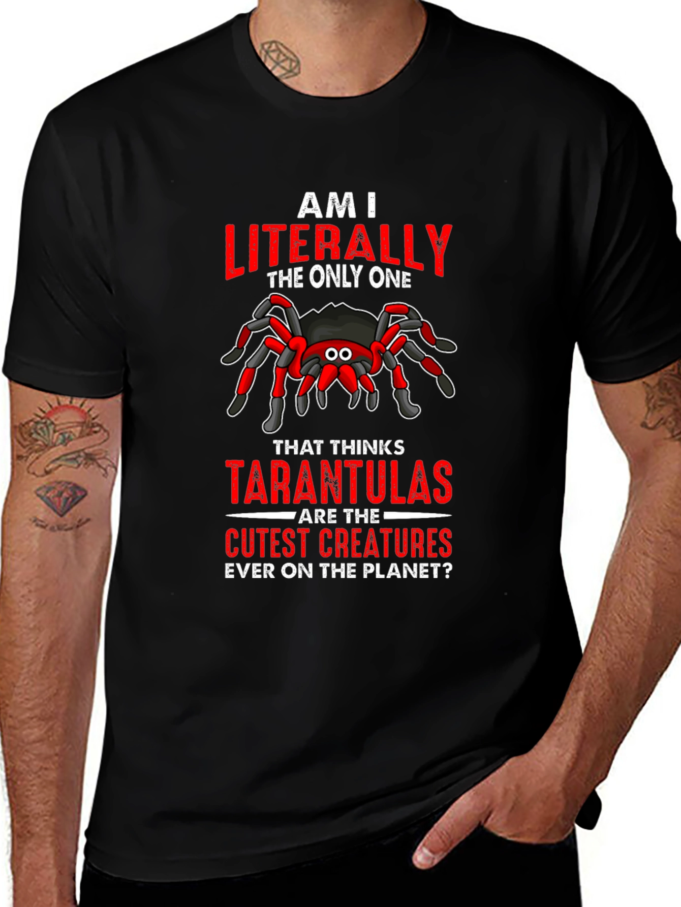 Tarantula Lovers Graphic T-Shirt