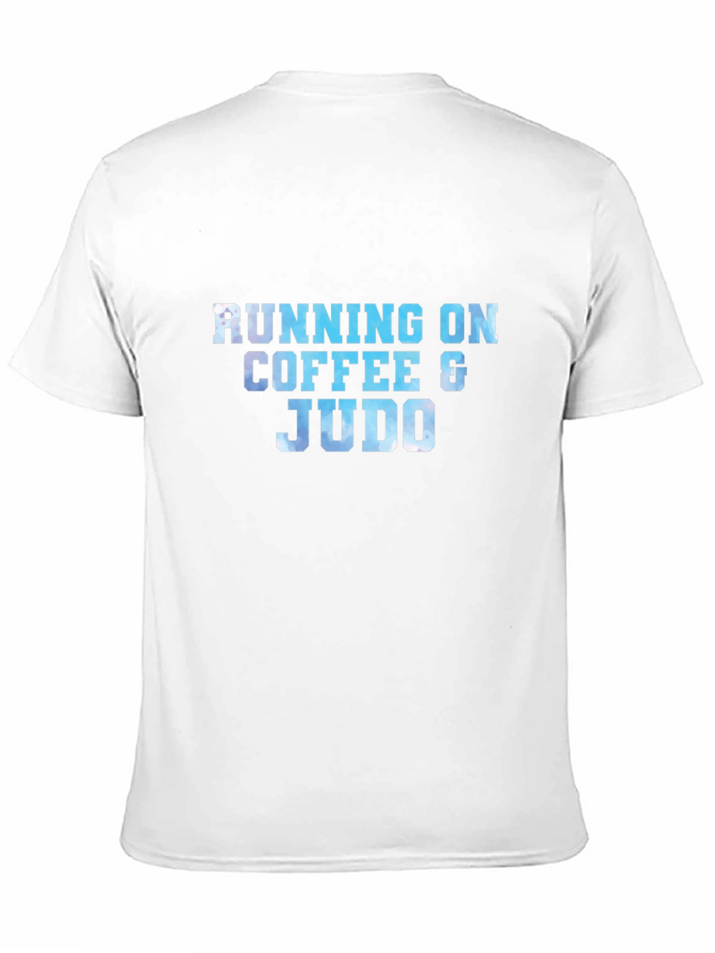 Running on Coffee & Judo Black T-Shirt