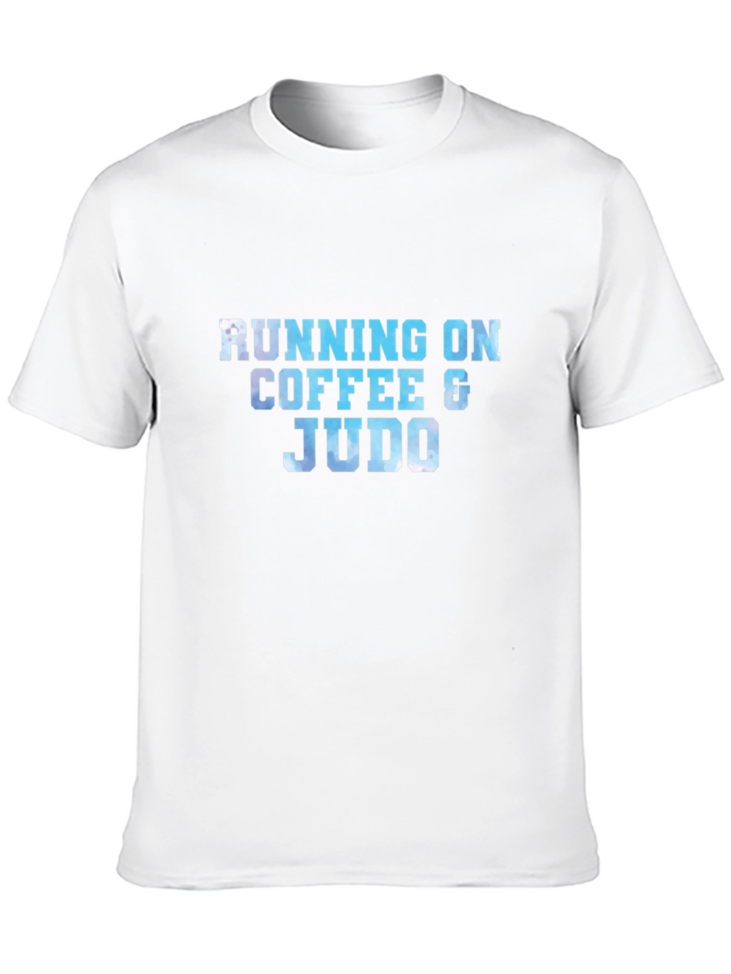 Running on Coffee & Judo Black T-Shirt