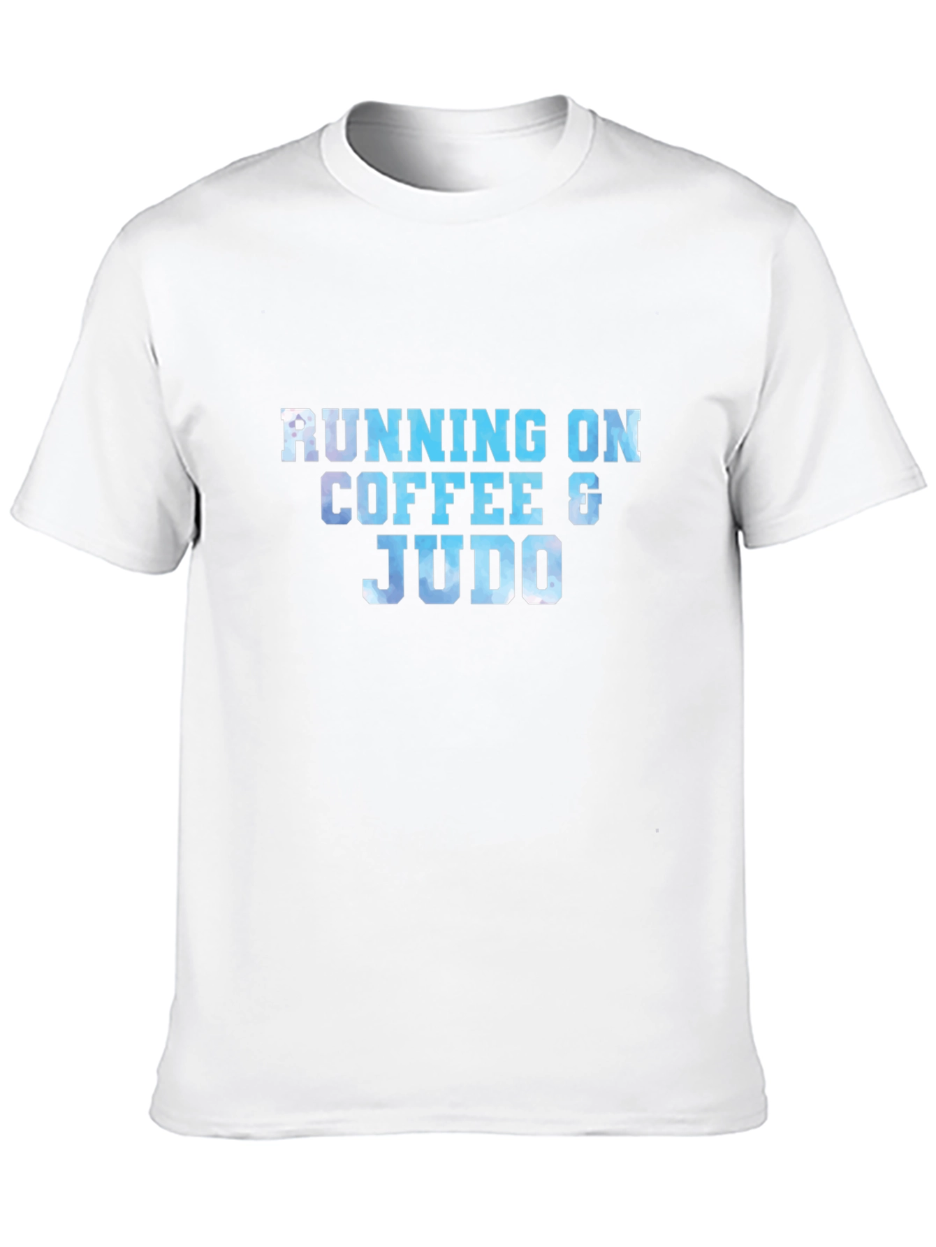 Running on Coffee & Judo Black T-Shirt