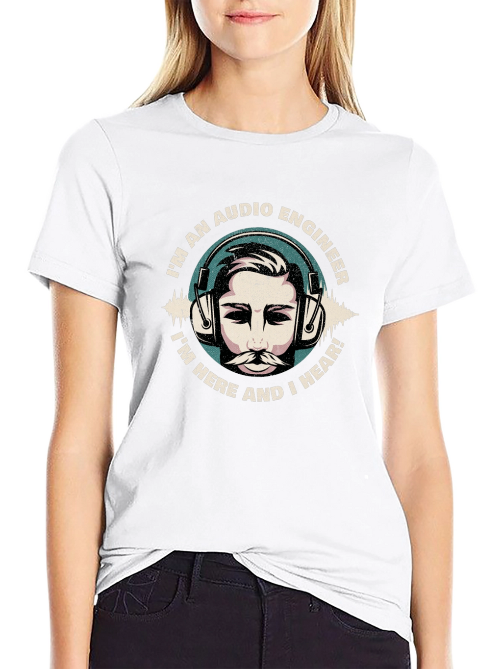 Audio Engineer T-Shirt - Hear and Present