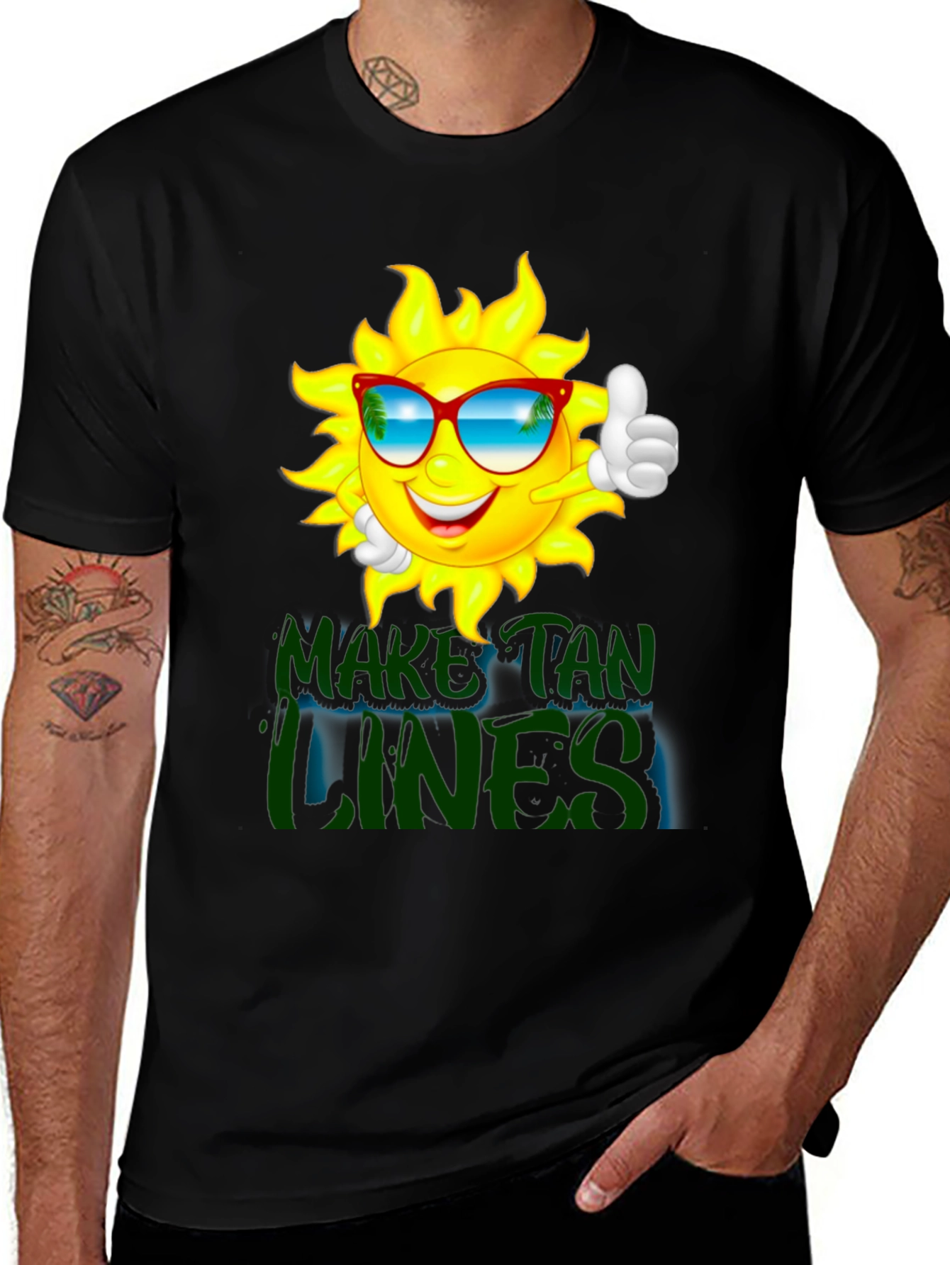Make Tan Lines Summer T-Shirt