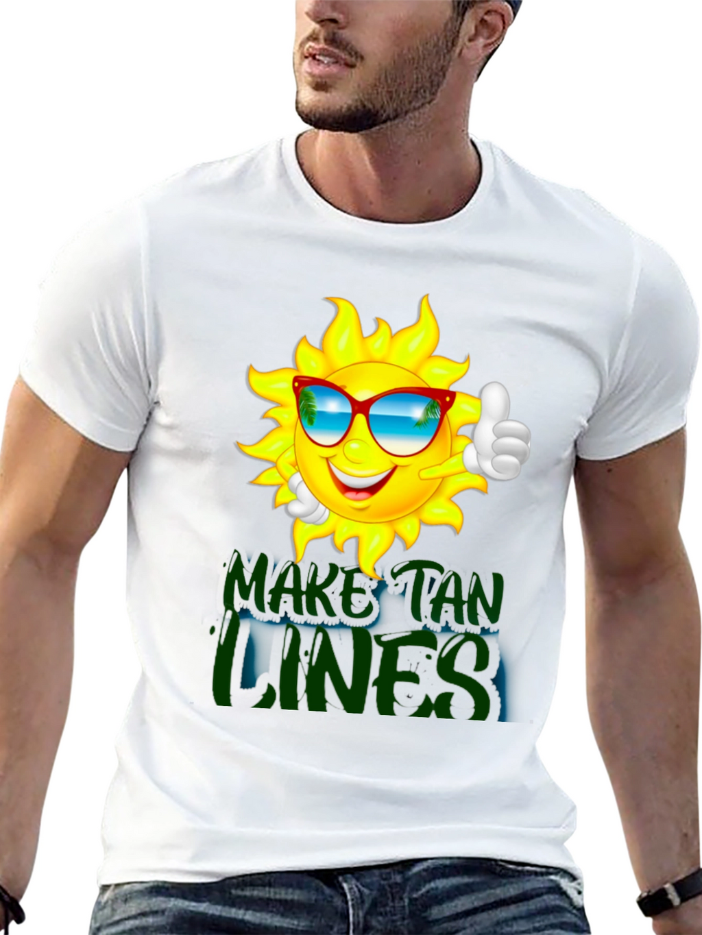 Make Tan Lines Summer T-Shirt