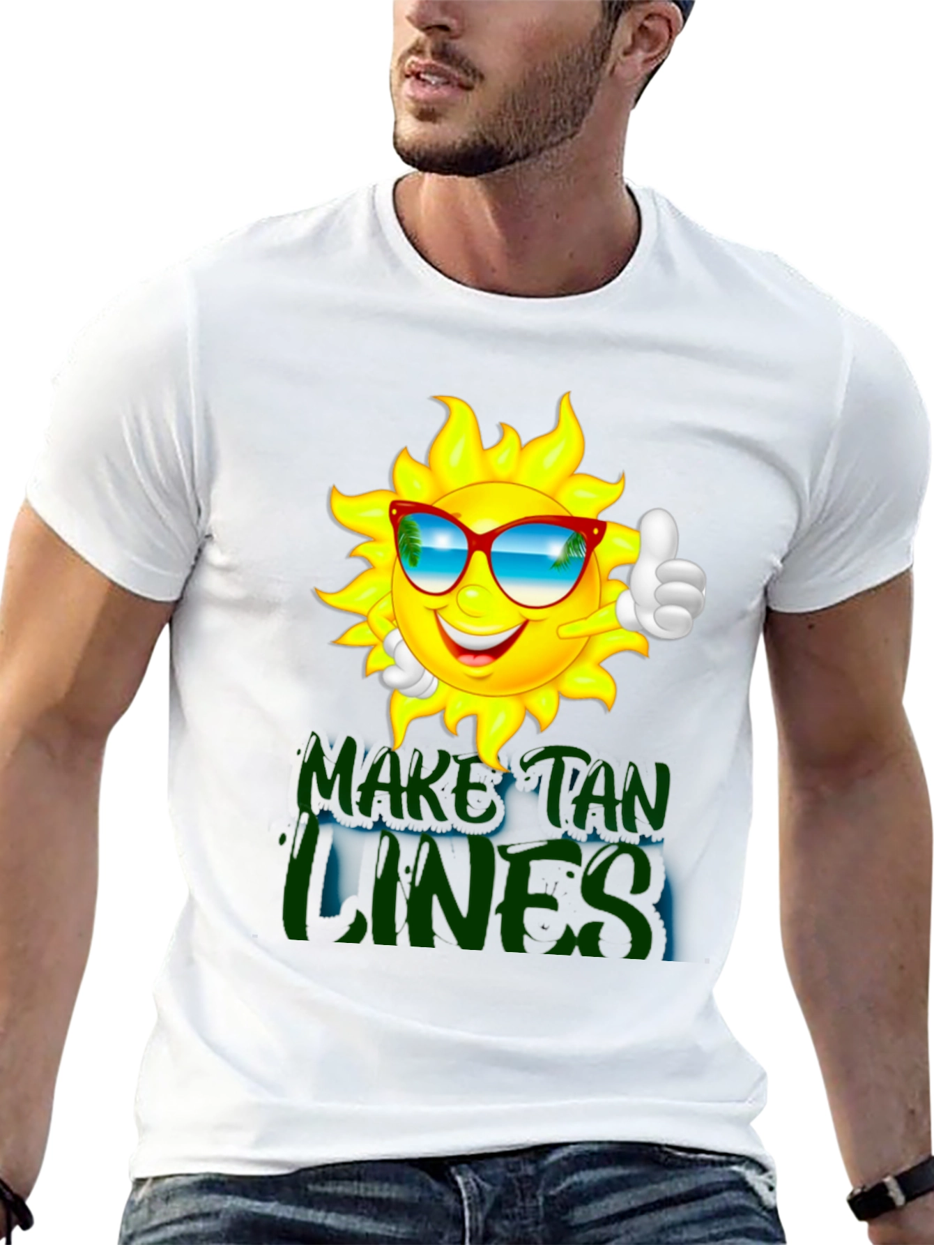 Make Tan Lines Summer T-Shirt