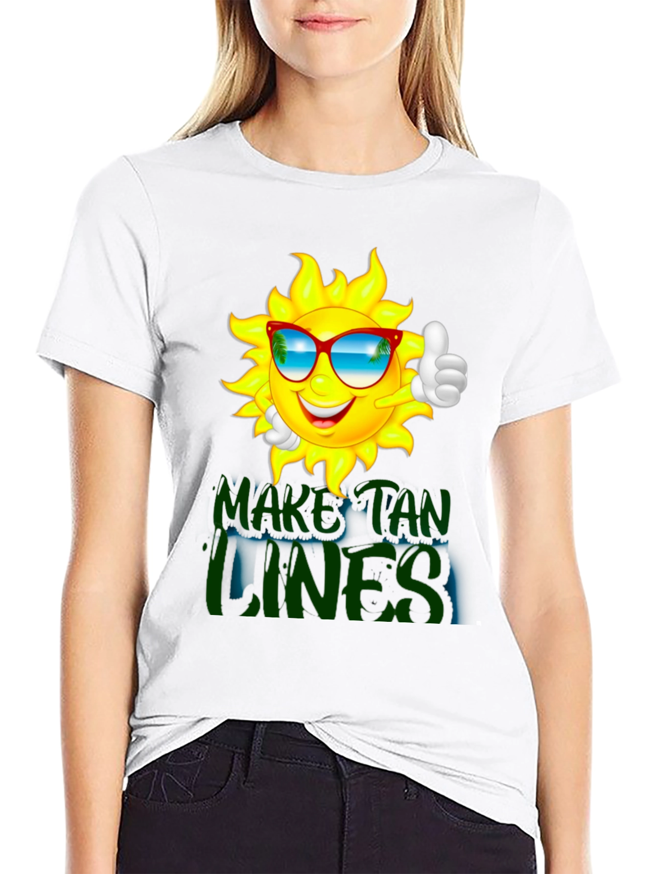 Make Tan Lines Summer T-Shirt
