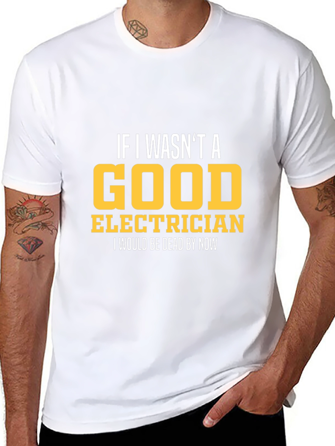 Funny Electrician T-Shirt - Good Electrician Gift