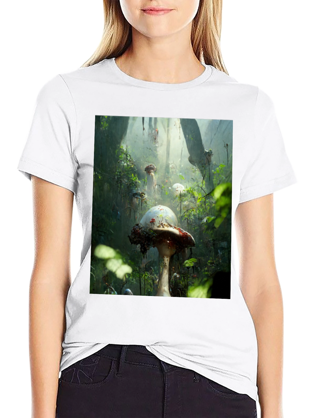 Enchanted Forest Mushroom T-Shirt