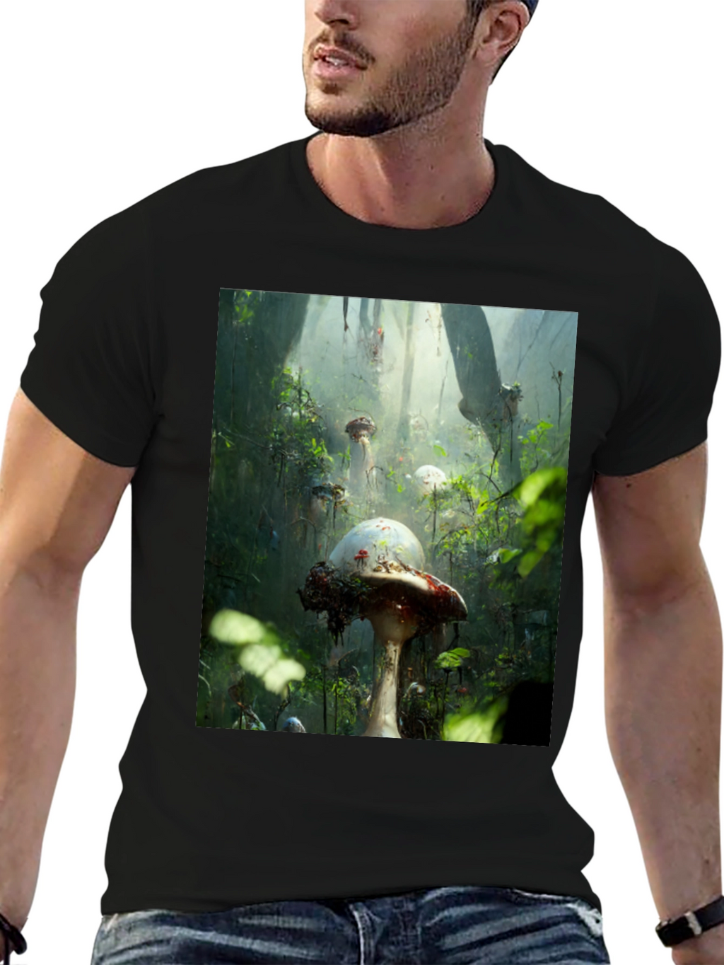 Enchanted Forest Mushroom T-Shirt