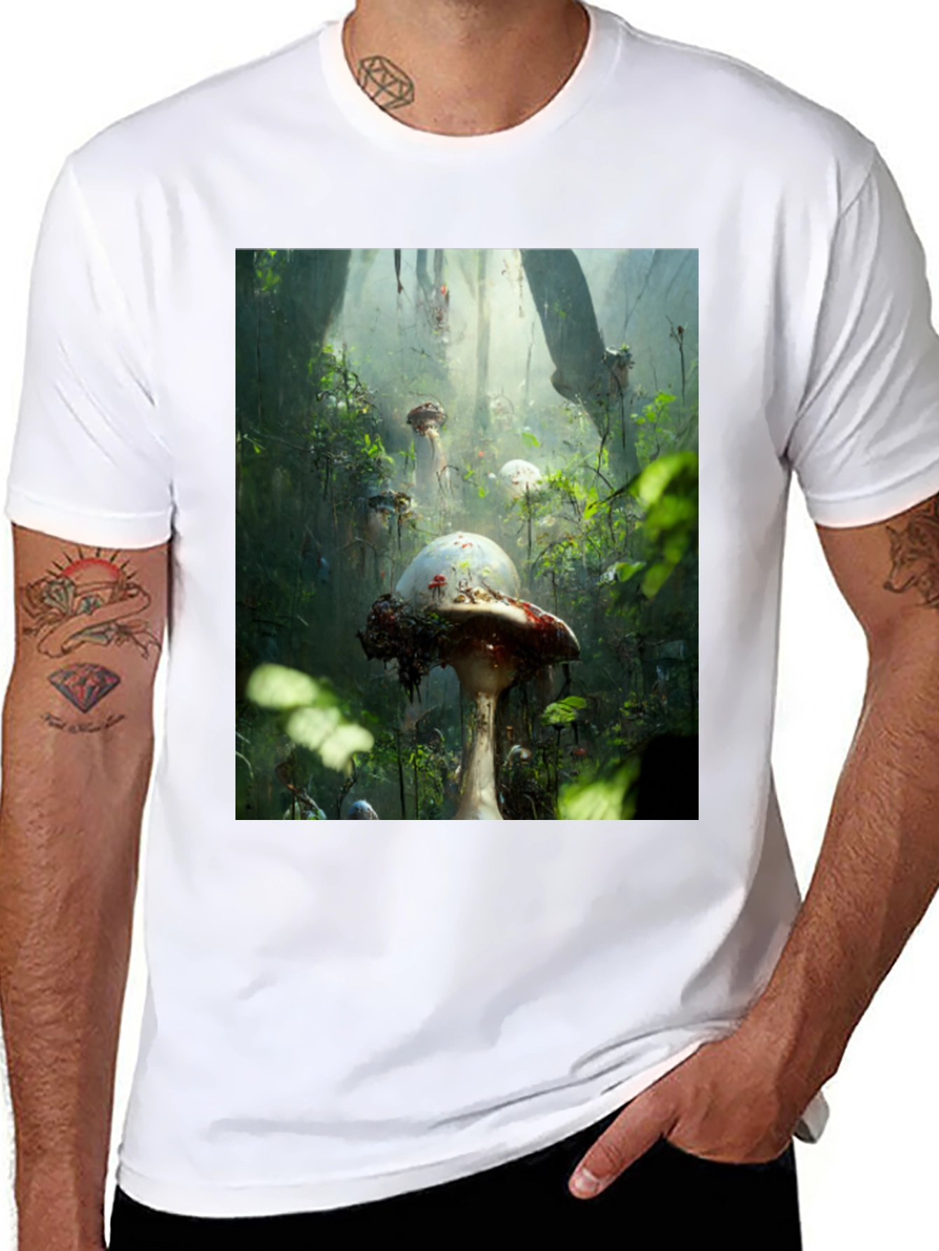 Enchanted Forest Mushroom T-Shirt