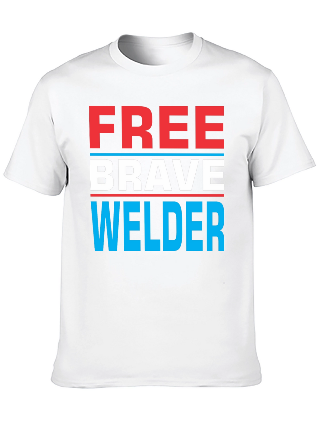 Free Brave Welder Graphic Tee - Black