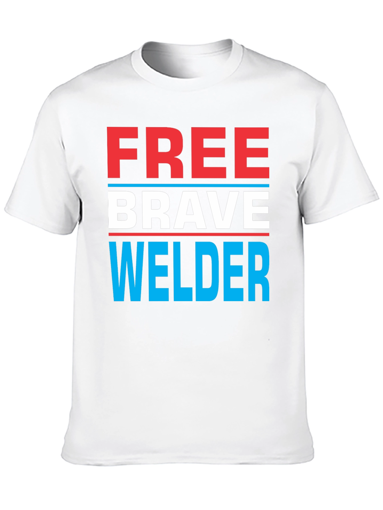 Free Brave Welder Graphic Tee - Black
