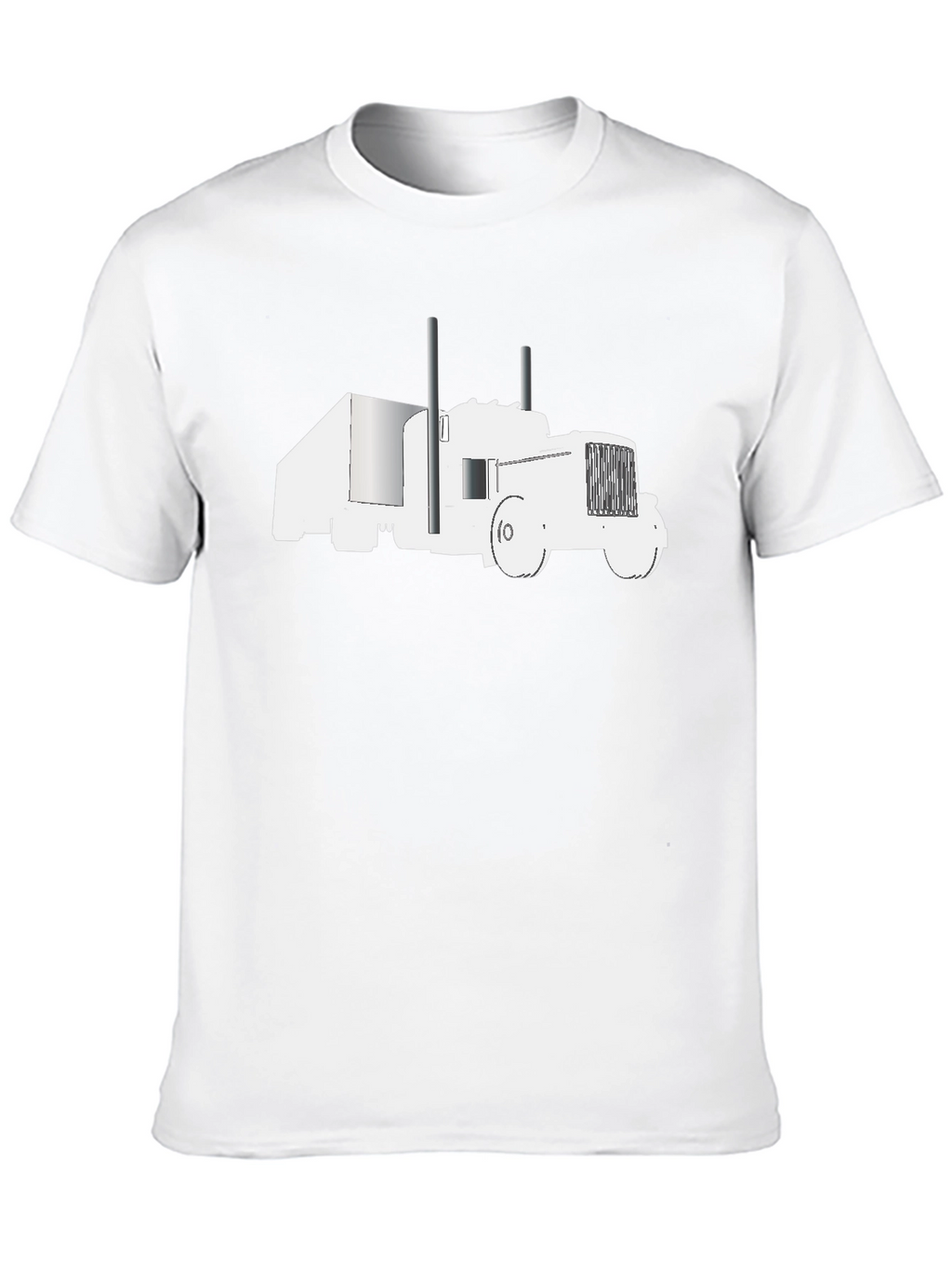 Black Truck Graphic Tee - Classic Style