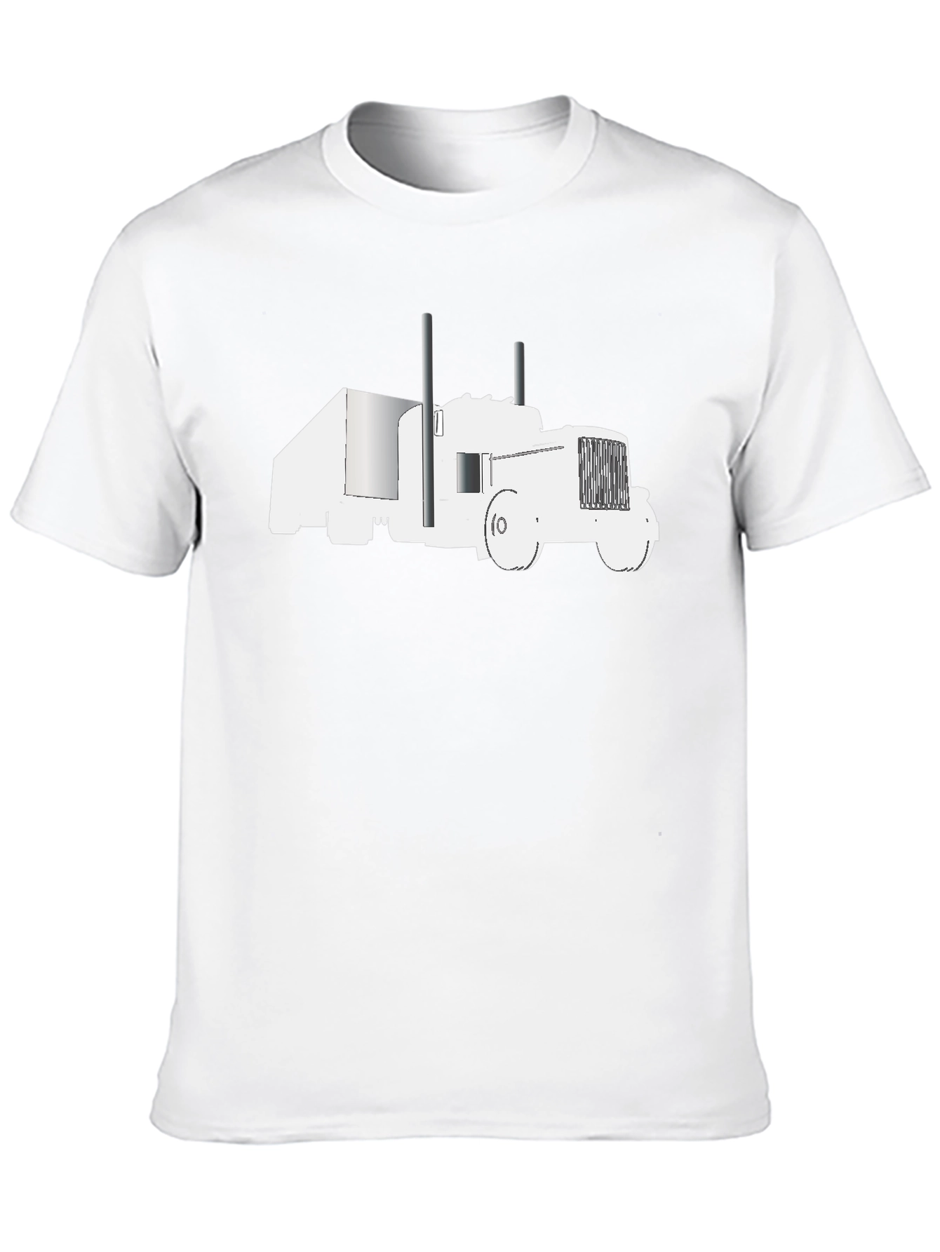 Black Truck Graphic Tee - Classic Style