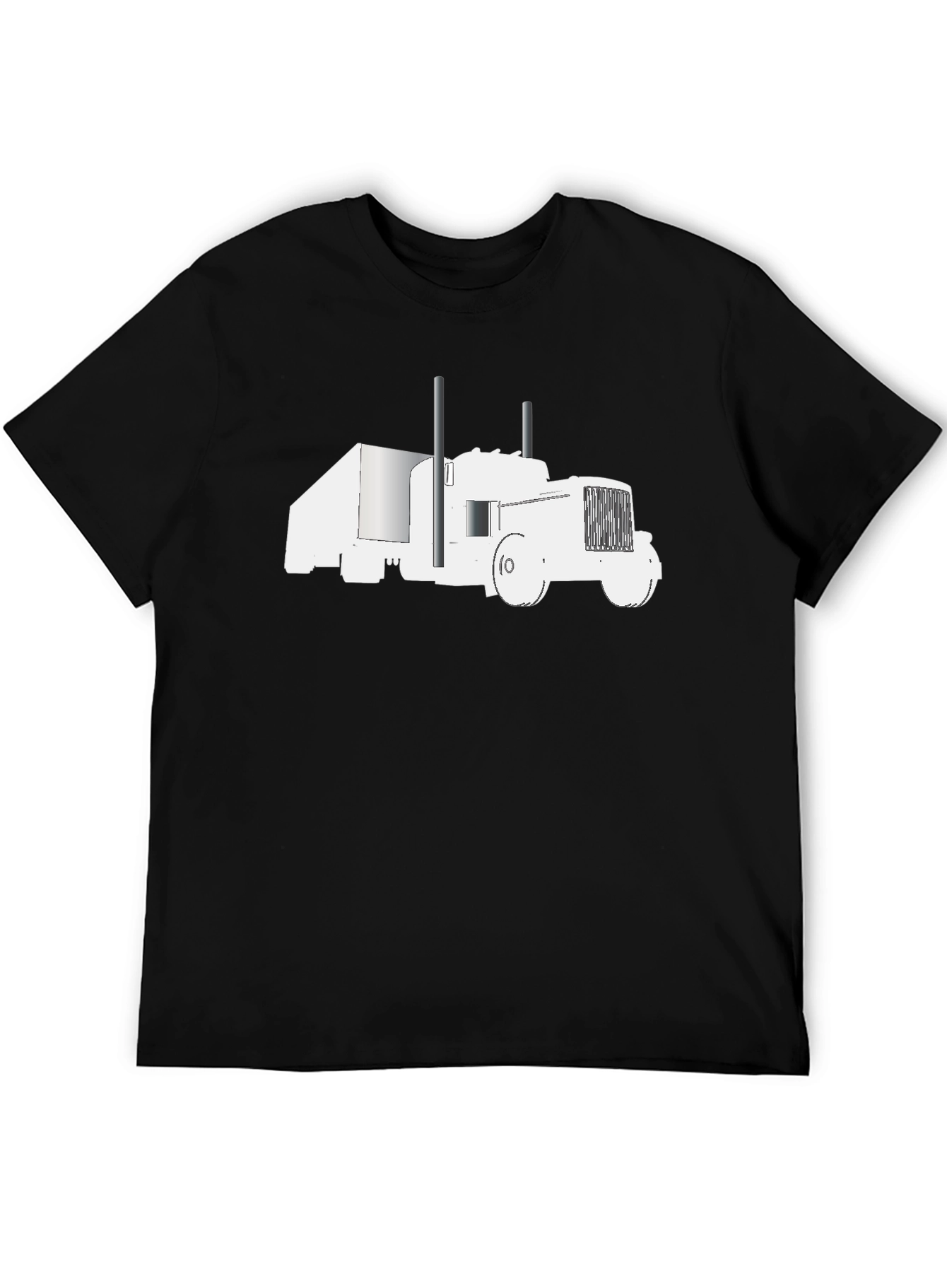 Black Truck Graphic Tee - Classic Style