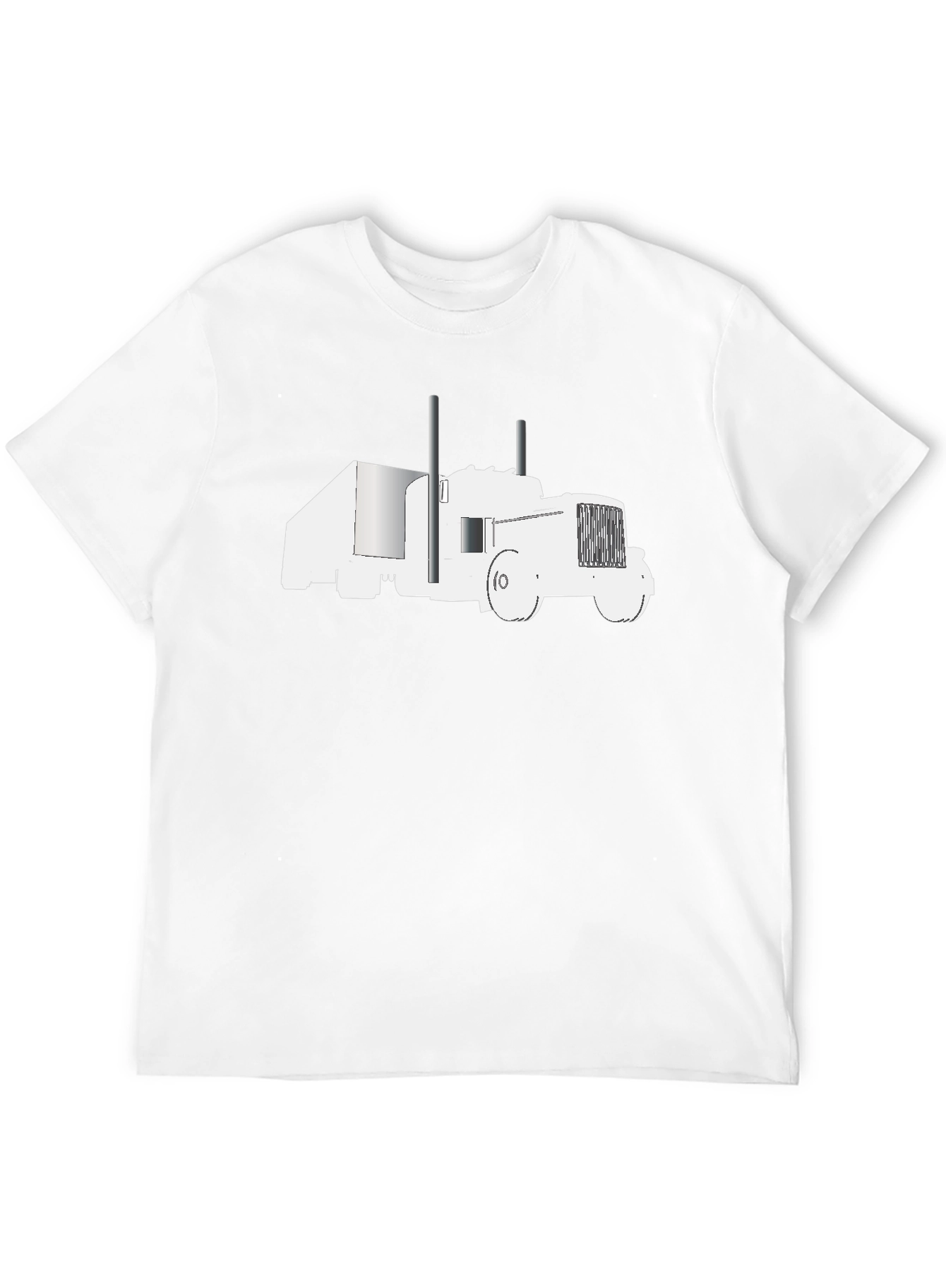 Black Truck Graphic Tee - Classic Style