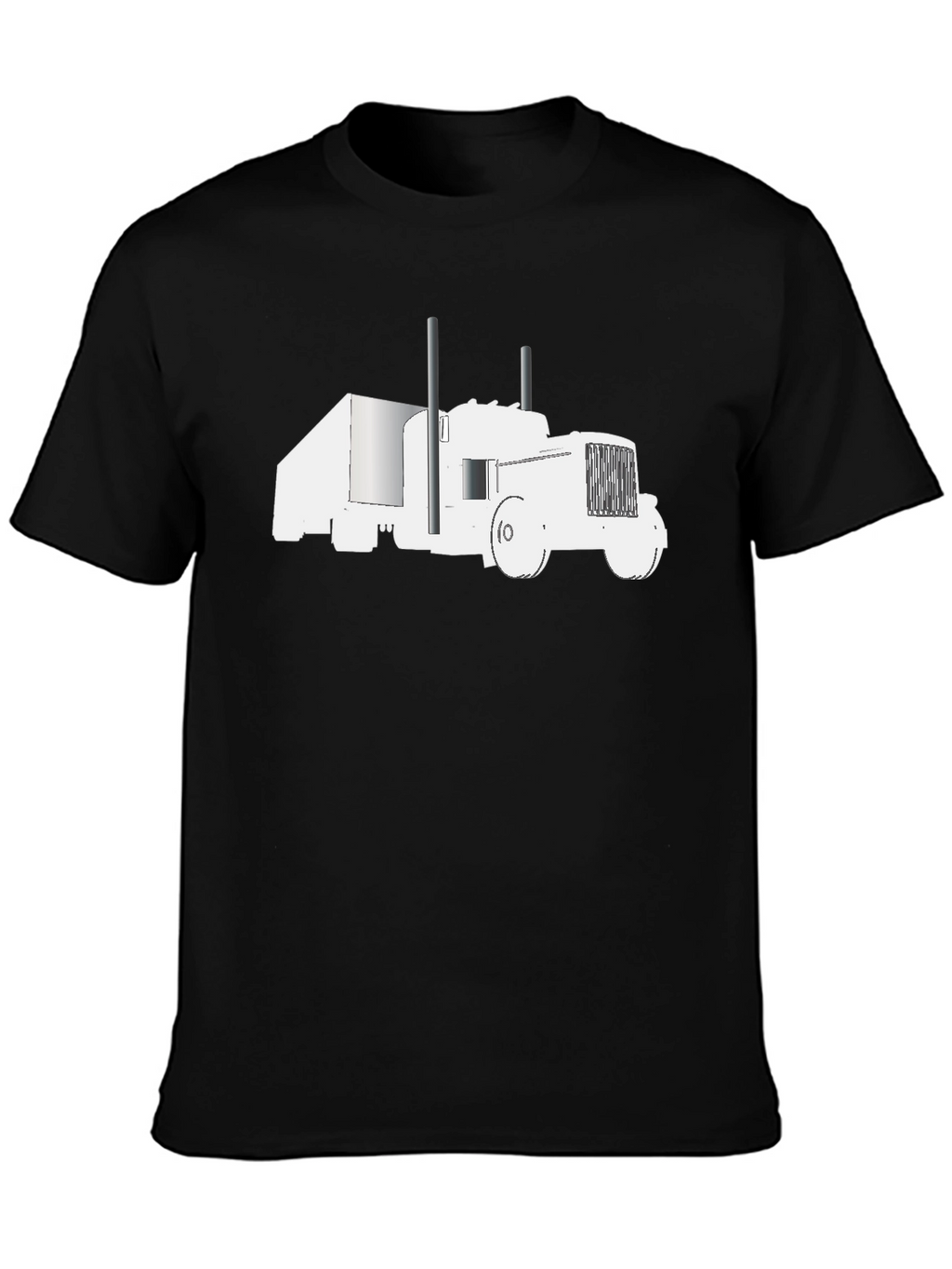 Black Truck Graphic Tee - Classic Style